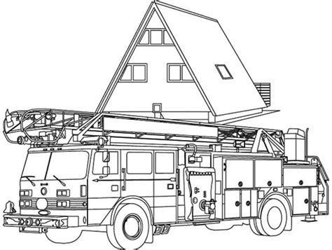 Get This Fire Truck Coloring Pages Free to Print 30018