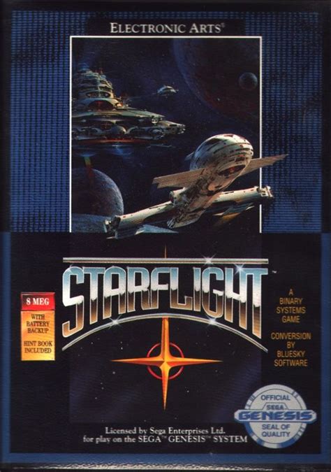 Starflight (1986) box cover art - MobyGames