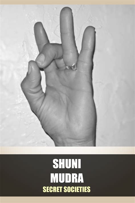 Shuni Mudra Example | Mudras, Masonic symbols, Secret society