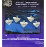 Amazon.com: Set of 6 Hanging Ghosts 10 in. x 10 in. Halloween Decorations: Kitchen & Dining
