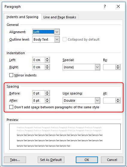 Regel- en alinea-afstand bepalen in Microsoft Word – Wetenschap