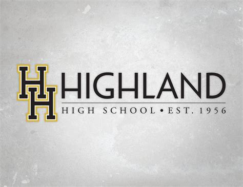 Highland High Logo - Academic Brand Identity