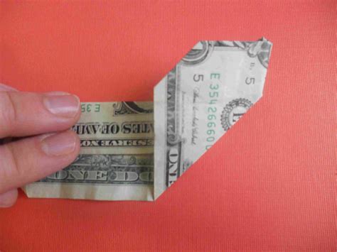 Money Origami Heart Instructions