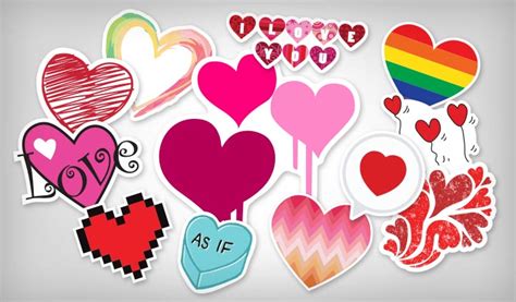 Heart Stickers | StickerYou Products - StickerYou