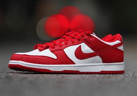 Nike Dunk Low University Red White CU1727-100 | SneakerNews.com