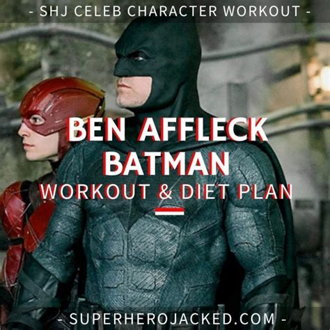 Ben Affleck Workout Routine and Diet Plan : Train like Batman | Ben ...