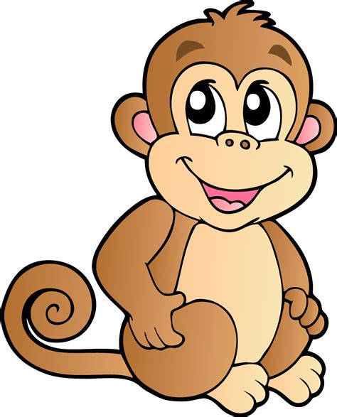 Cartoon Monkey Pictures : Monkey Cartoon Vector Cute | Bodenewasurk