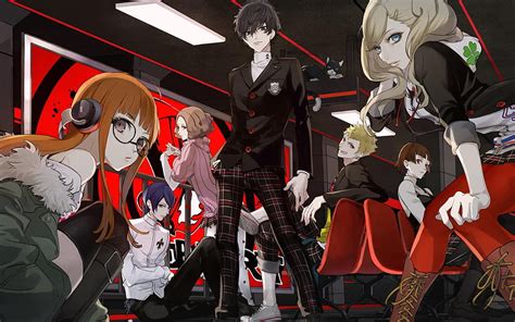 Group of people anime character , Persona 5, group anime HD wallpaper | Pxfuel