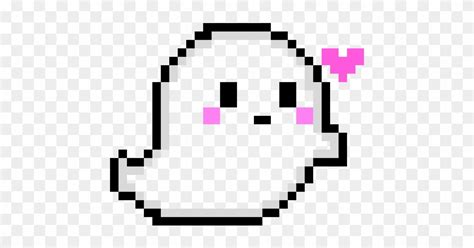 Cute Ghost Pixel Art Maker Pixel Art Cute - Pixel Ghost - Free Transparent PNG Clipart Images ...