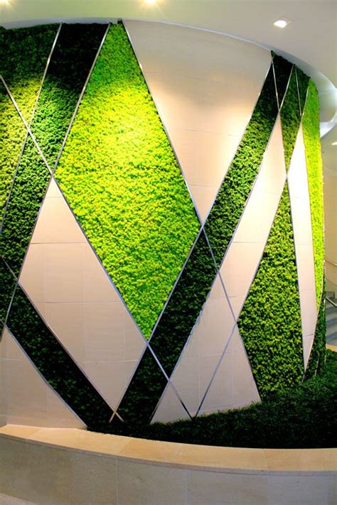 Moss Wall (With images) | Green wall design, Moss wall, Feature wall design