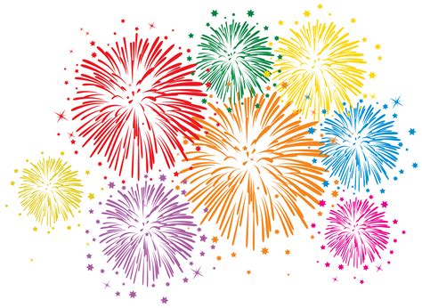 Fireworks Clipart in Holiday - 54 cliparts