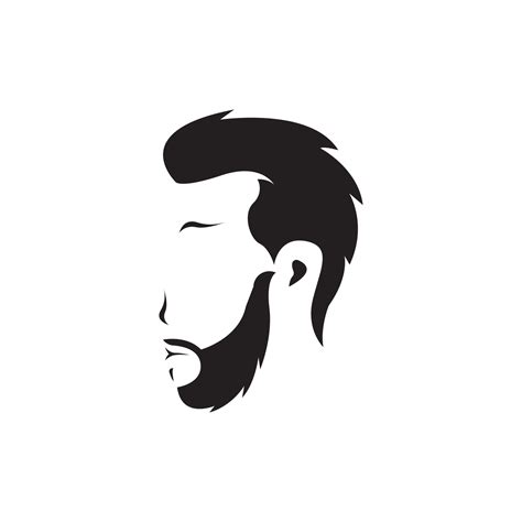 sign of beard logo vector icon illustration design 16222739 Vector Art ...