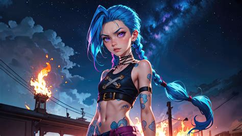 1920x1080 Jinx In Arcane Laptop Full HD 1080P ,HD 4k Wallpapers,Images ...