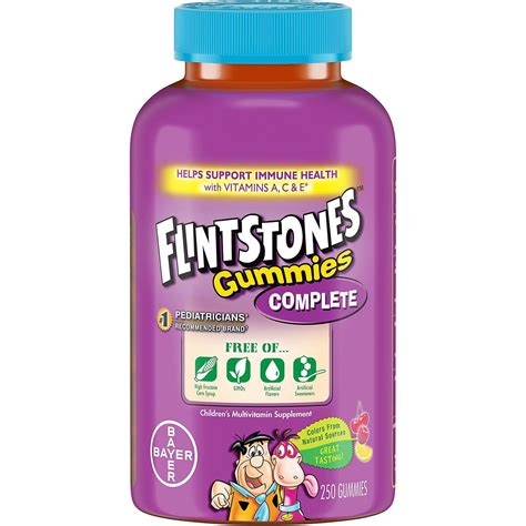 flintstones gummies complete-children's multivitamin , 250 gummies with more d3 - Walmart.com ...