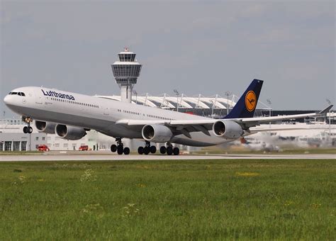 Lufthansa Airbus A340-600 Rotating Takeoff Aircraft Wallpaper 3949 ...