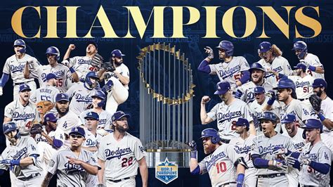 Dodgers Are MLB Champions After 32-Year Drought - The Montclarion