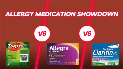 Which is the best allergy medication for you? Zyrtec vs. Allegra vs. Claritin - YouTube