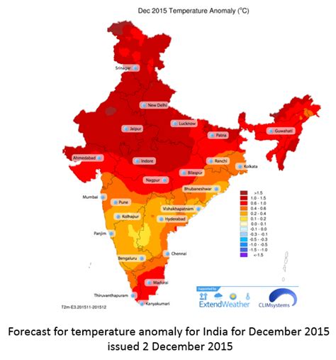 Will the warmer than normal winter last across India? - ExtendWeather