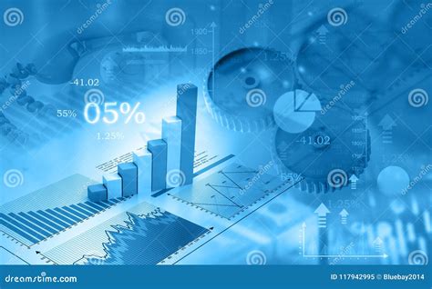 Business graph and charts stock illustration. Illustration of achievement - 117942995