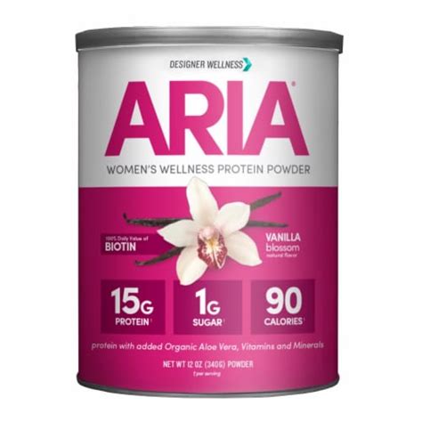 Aria® Women's Wellness Vanilla Protein Powder, 12 oz - Kroger