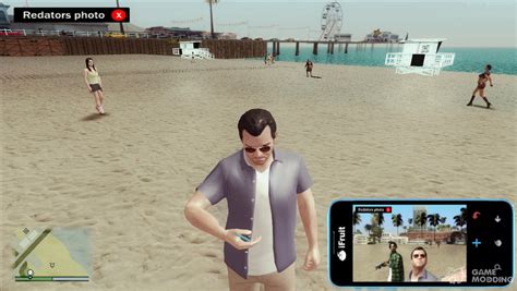 iFruit 7 (Michael phone from GTA 5) for GTA San Andreas