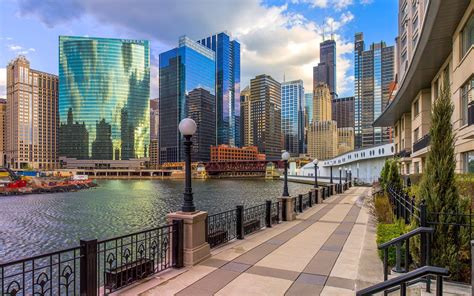 Gray high-rise building, urban, Chicago, cityscape HD wallpaper | Wallpaper Flare