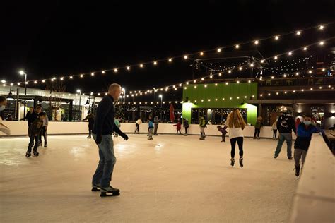 Ice Skating at Chicken N Pickle