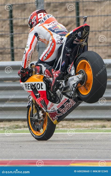 Marc Marquez. Repsol Honda Team Editorial Image - Image of bike ...