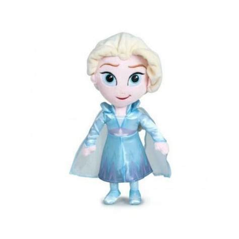 Peluches de Elsa y Anna de Frozen 2 Disney grandes 30cm muñecas Ana - TodoMasBarato