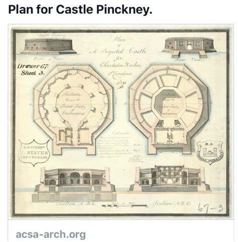 Full Size Render of Castle Pinckney | Castle Pinckney - Charleston SC