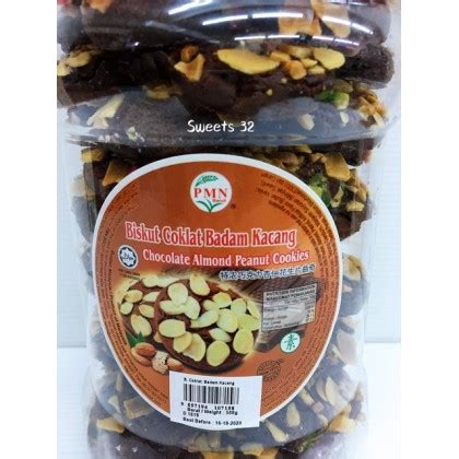 Biskut Coklat Badam Kacang Biskut Raya 580gm