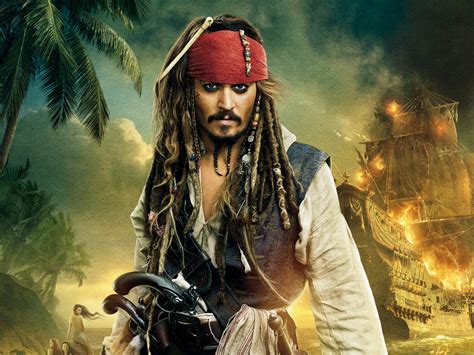 Film Pirates des Caraïbes: La Fontaine de jouvence HD Fond D'écran