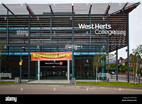 West Herts College Watford Campus Stock Photo - Alamy