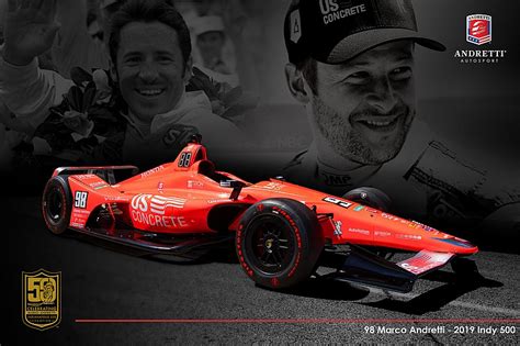 Marco Andretti’s Indy 500 livery pays tribute to Mario