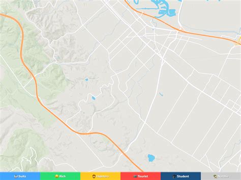 Menlo Park Neighborhood Map