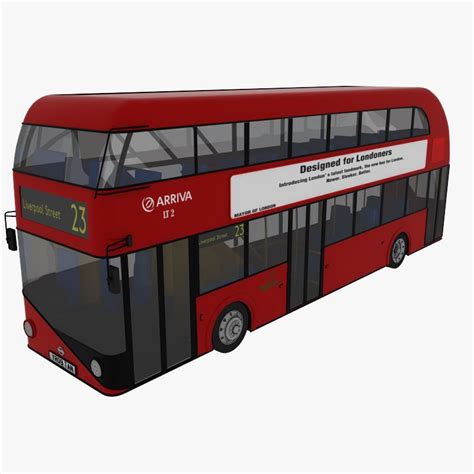 London Bus 3D Model $21 - .max - Free3D