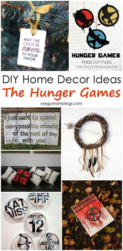 Great home decor ideas inspired by The Hunger Games. Good for parties ...