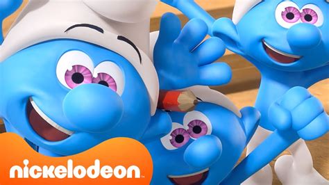 Harmony Uses a Potion To Trick Everyone In Smurf Village 🎺🧪 | The Smurfs | Nickelodeon UK - YouTube