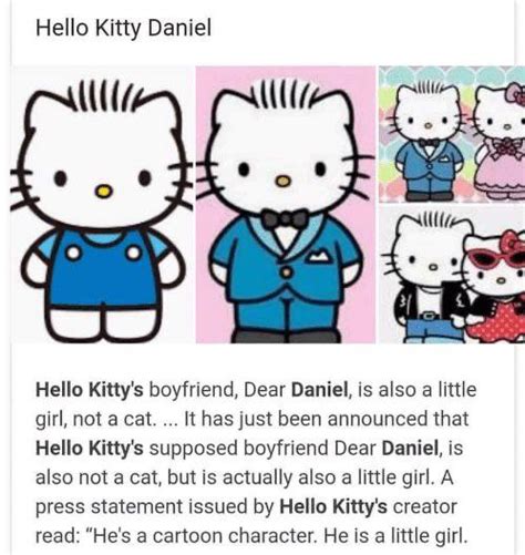 Hello Kitty And Dear Daniel Cartoon