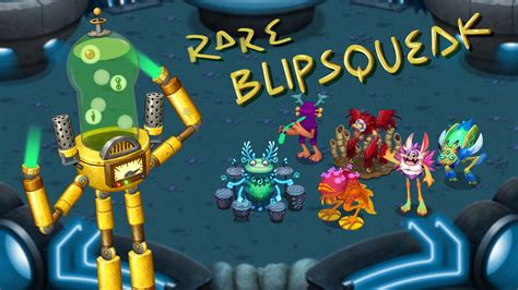 evolving RARE BLIPSQUEAK on wublins island | my singing monsters ...