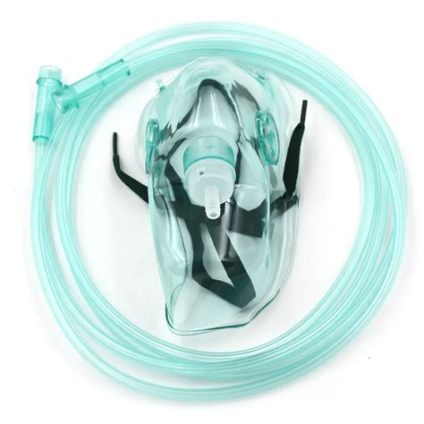 Aliexpress.com : Buy Oxygen Face Mask With Adjustable Headgear And Tube For Breathing Oxygen In ...