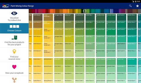 Dulux Made By Me Colour Chart Gloss Paint Color Chart - vrogue.co