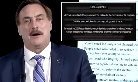 Mike Lindell Documentary: Absolute Proof The Election Was Stolen - YouTube and Vimeo Ban Video ...