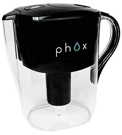 Phox Alkaline Water Filter Jug | New Black Edition | 5 Stage Filtration Process | 3.5 Litre ...