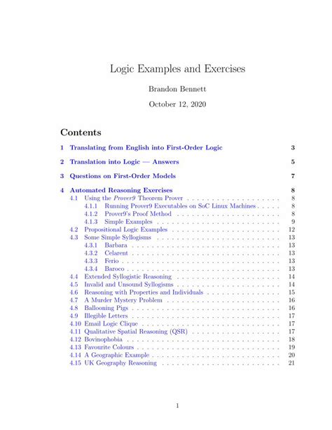 (PDF) Logic Examples and Exercises - DOKUMEN.TIPS