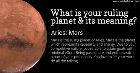 Find out your ruling planet and its meaning- Aries- Mars