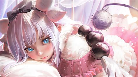 cute, anime, girl, art, 4k, HD Wallpaper | Rare Gallery