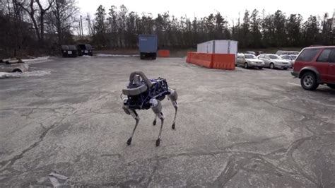 Here, Spot! See Boston Dynamics' New Robot Dog Run (and Climb)