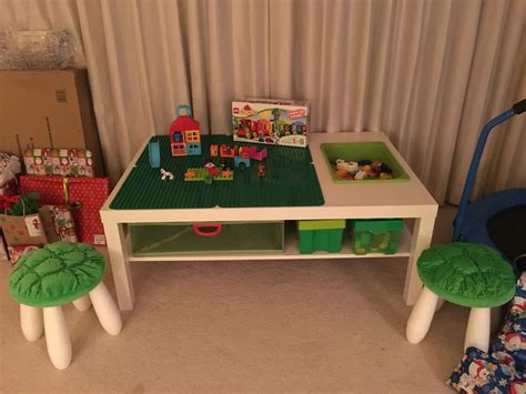 Ikea hack. Lego duplo table for my son. | Trey | Pinterest | Lego duplo ...