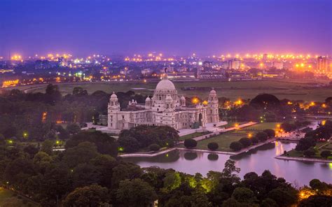 Download Wallpaper 1680x1050 India, Victoria Memorial, Kolkata, West ...